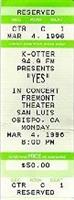 Ticket Stubs